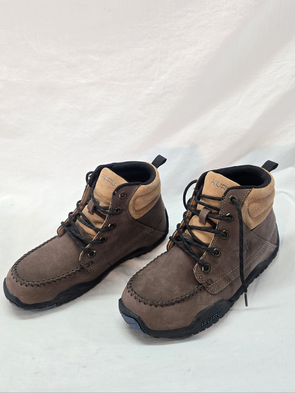 Kuru Quest Women's Size 9 Boots Mustang Brown Hiking Plantar Fasciitis